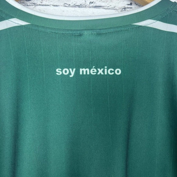 CAFU Football Soccer Mexico Shirt Jersey Logo Soy Mexico Sz XXL - Picture 4 of 8